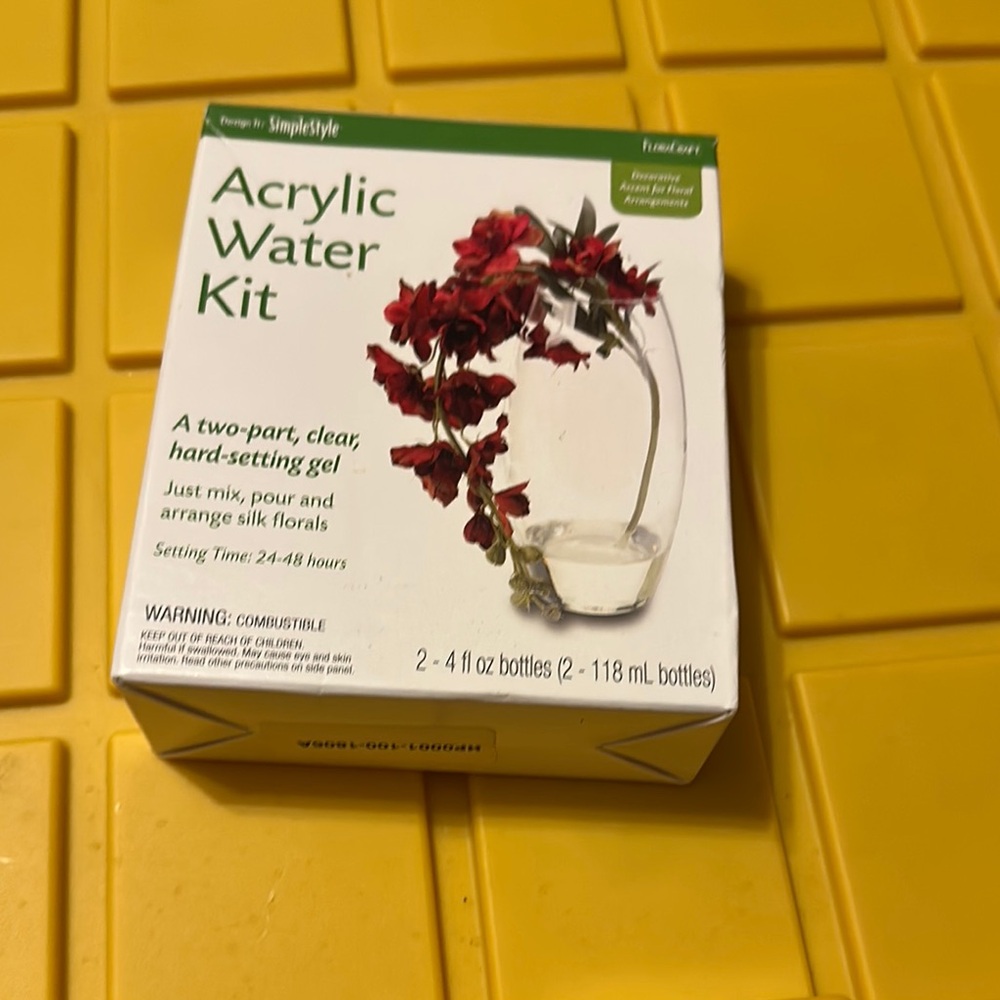 Simply Styled Acrylic Water Kit